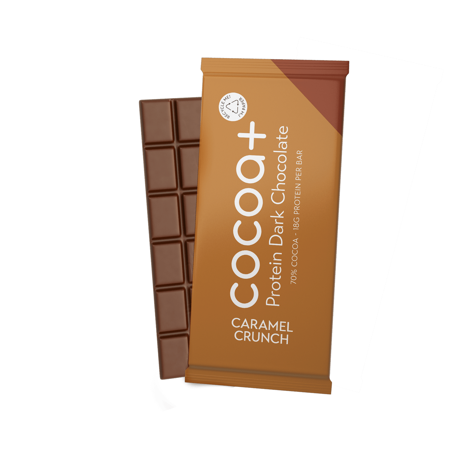 70% Caramel Crunch Dark Protein Chocolate (40g)