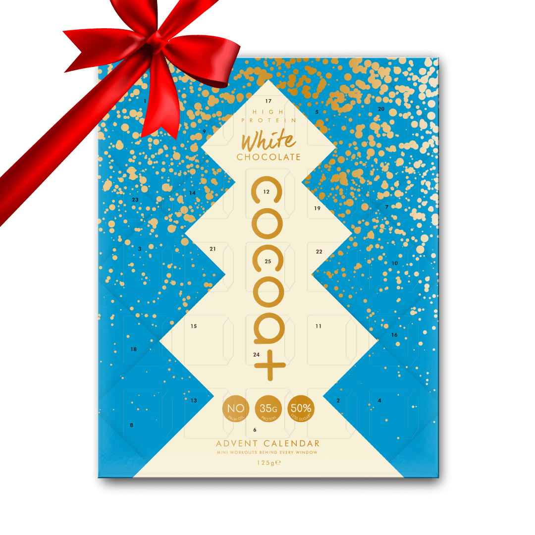 High Protein White Chocolate Advent Calendar – cocoa+ Protein Chocolate