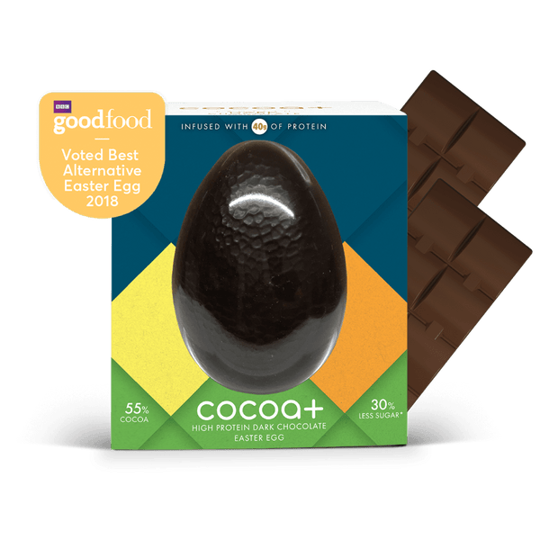 150g Dark Chocolate Protein Easter Egg (with 2 bars)