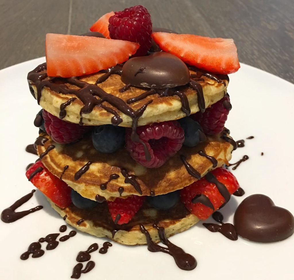 Celebrate Pancake Day with this delicious, healthier American style stack.