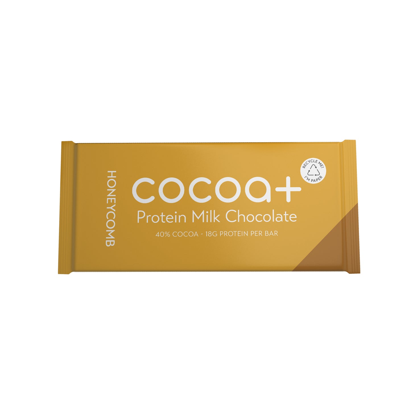 40% Honeycomb Milk Protein Chocolate Slab (70g)