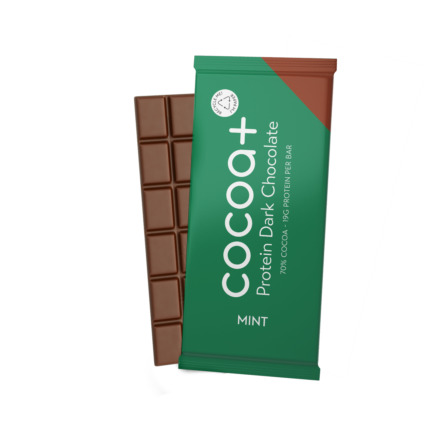 70% Mint Dark Protein Chocolate (40g)