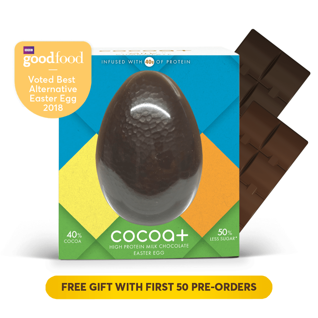 150g Milk Chocolate Protein Easter Egg (with 2 bars)