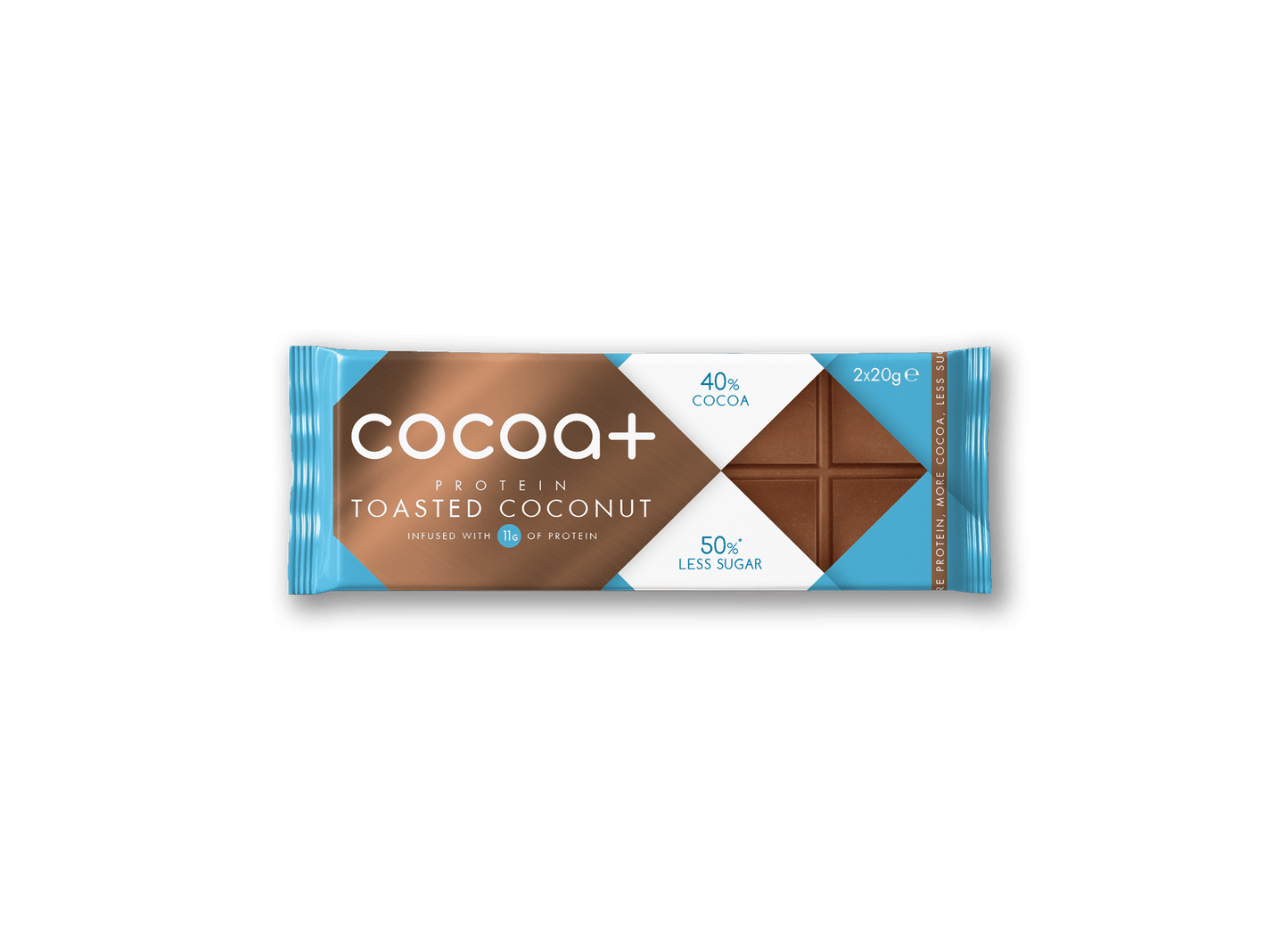 Protein Milk Chocolate Toasted Coconut (40g)