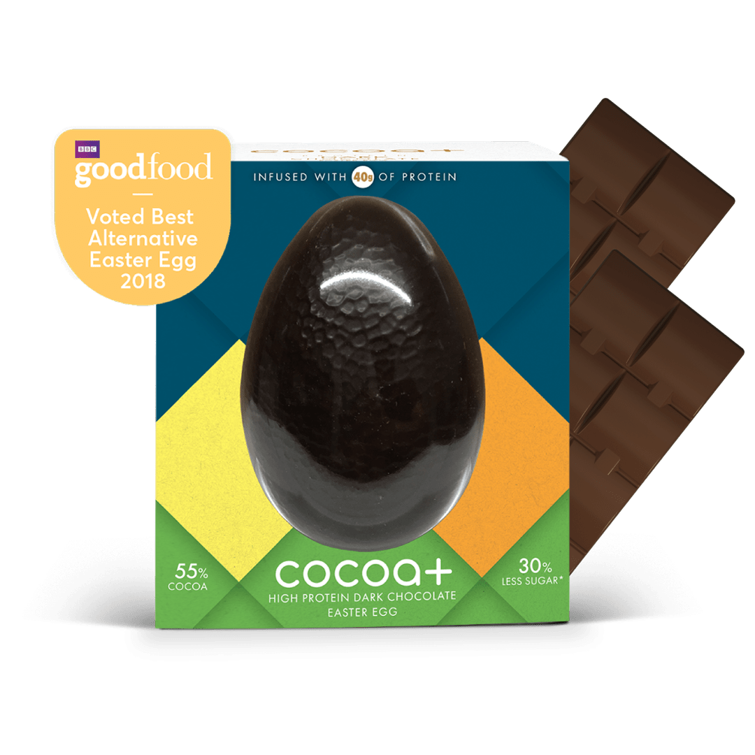 150g Dark Chocolate Protein Easter Egg (with 2 bars)