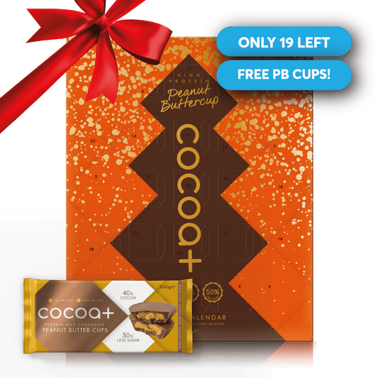 THE FIRST High Protein Milk Chocolate Peanut Butter Cup Advent Calendar!